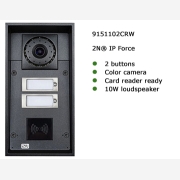 2N? IP Force 2 buttons, Card reader, Camera & 10W speaker
