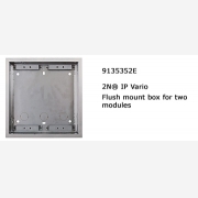 2N® flush fixed box for 2 modules