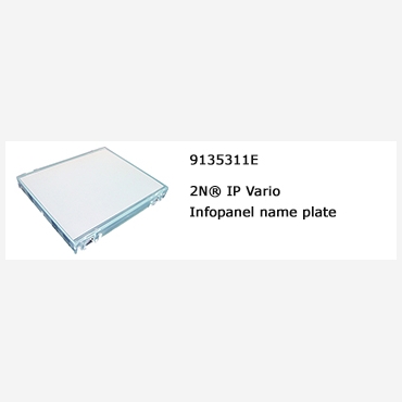 2N® Infopanel name plate
