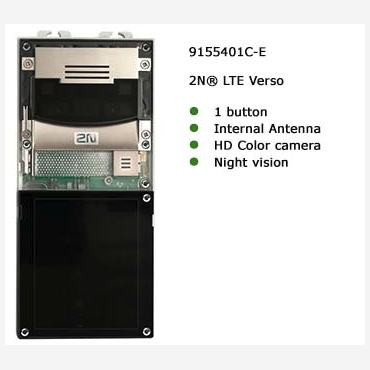 2N? IP LTE Verso with HD camera - antenna, Nickel