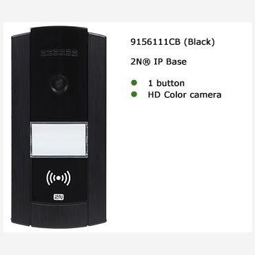 2N? IP Base with HD Camera & 1-2 buttons Black